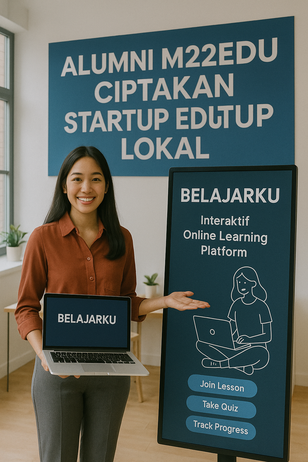 Gambar Alumni M22Edu Ciptakan Startup EduTech Lokal
